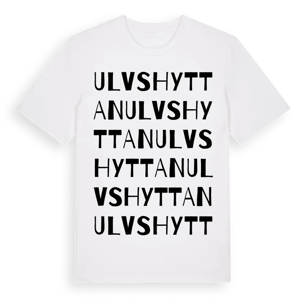Ulvshyttan ordlek t-shirt i miljö