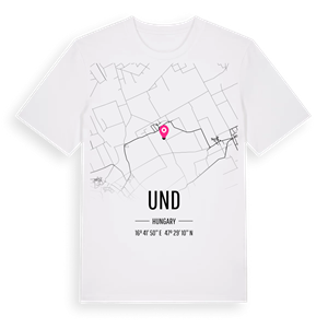 Und karta t-shirt – ekologisk bomull t-shirt från Pinshirt