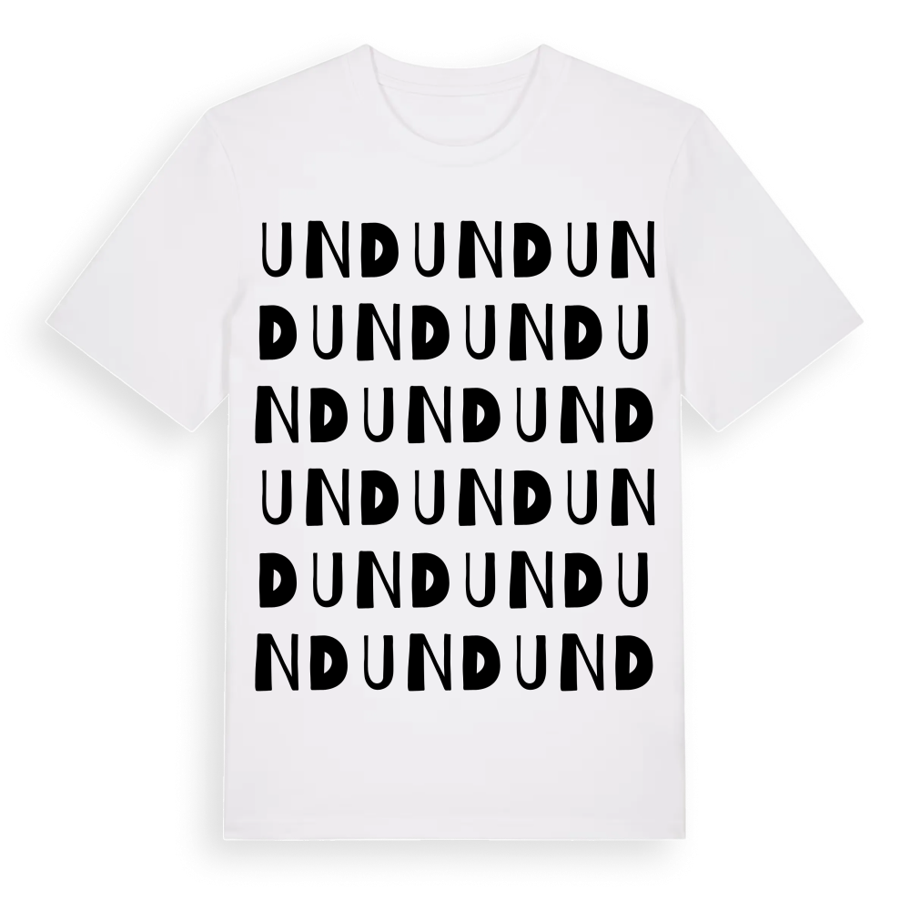 Und ordlek t-shirt – White, i miljö