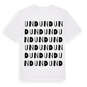 Und ordlek t-shirt – ekologisk bomull t-shirt från Pinshirt