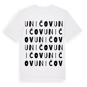Uničov ordlek t-shirt – ekologisk bomull t-shirt från Pinshirt