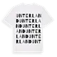Unterland ordlek t-shirt