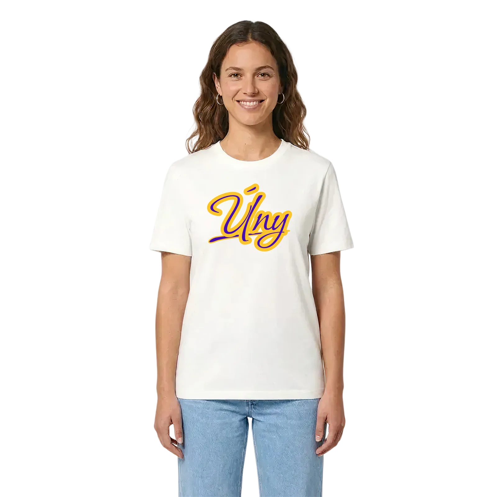 Úny baseball t-shirt – White, i miljö