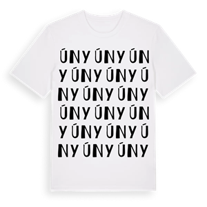 Úny ordlek t-shirt – ekologisk bomull t-shirt från Pinshirt