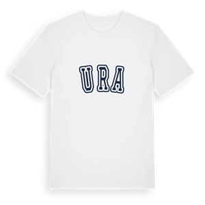Ura college t-shirt – ekologisk bomull t-shirt från Pinshirt