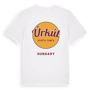 Úrkút cirkel t-shirt – ekologisk bomull t-shirt från Pinshirt