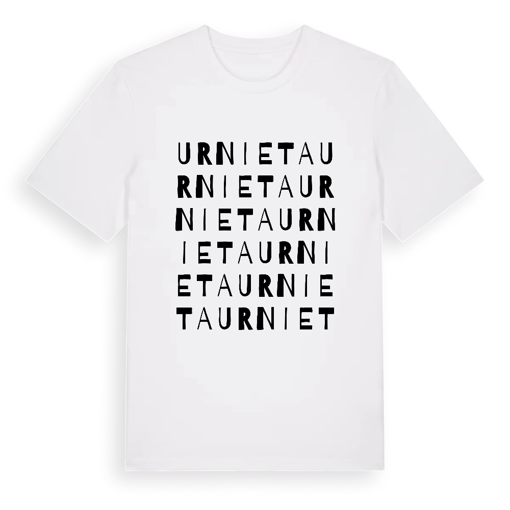 Urnieta ordlek t-shirt – White, i miljö