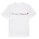 Usmas pagasts hjärta t-shirt