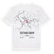 Ústí nad Labem karta t-shirt