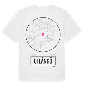 Utlångö t-shirt – ekologisk bomull t-shirt från Pinshirt