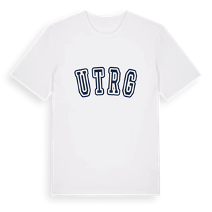 Utrg college t-shirt – ekologisk bomull t-shirt från Pinshirt