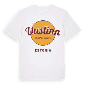 Uuslinn cirkel t-shirt – ekologisk bomull t-shirt från Pinshirt