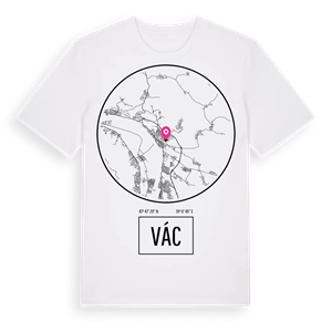 Vác t-shirt – ekologisk bomull t-shirt från Pinshirt