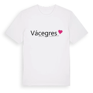 Vácegres hjärta t-shirt – ekologisk bomull t-shirt från Pinshirt