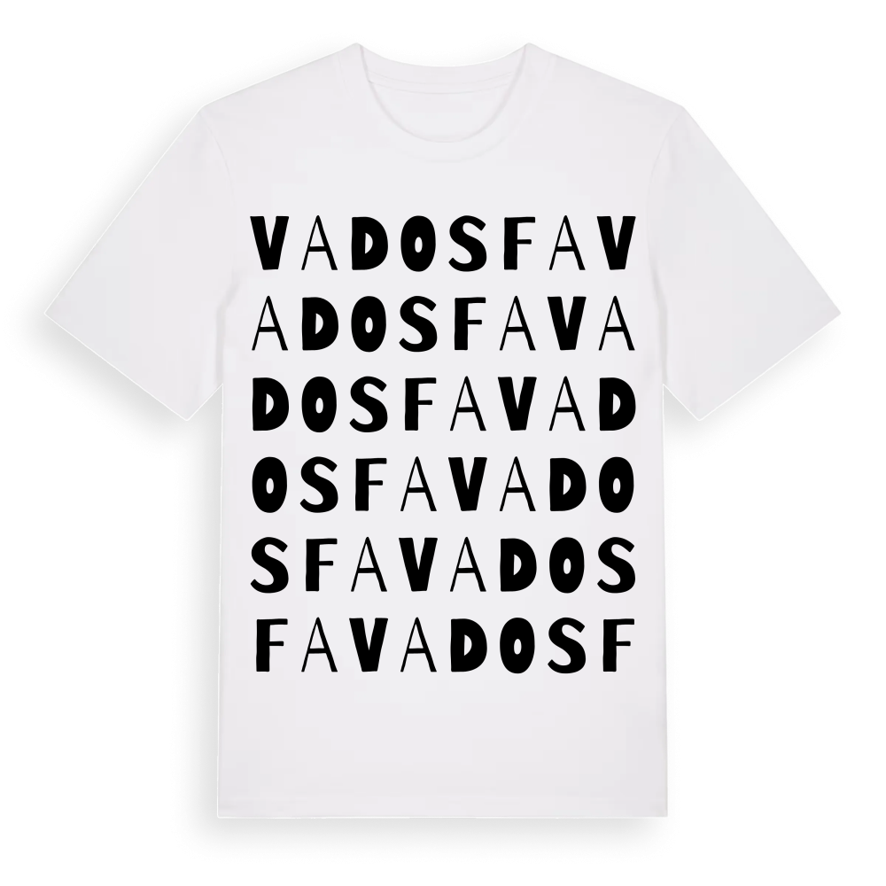 Vadosfa ordlek t-shirt – White, i miljö