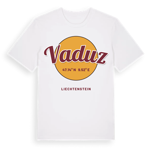 Vaduz cirkel t-shirt – ekologisk bomull t-shirt från Pinshirt