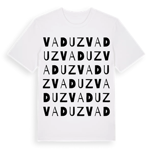 Vaduz ordlek t-shirt – ekologisk bomull t-shirt från Pinshirt
