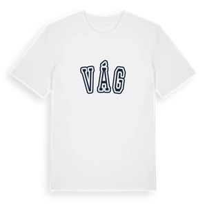 Vág college t-shirt – ekologisk bomull t-shirt från Pinshirt