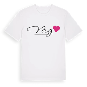 Vág hjärta t-shirt – ekologisk bomull t-shirt från Pinshirt