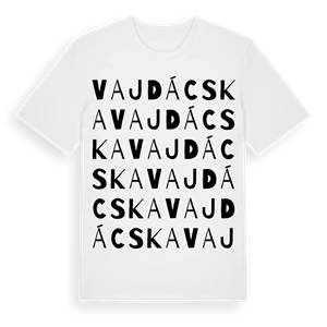 Vajdácska ordlek t-shirt – ekologisk bomull t-shirt från Pinshirt