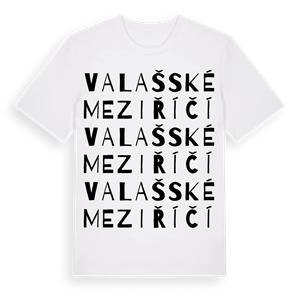 Valašské Meziříčí ordlek t-shirt – ekologisk bomull t-shirt från Pinshirt