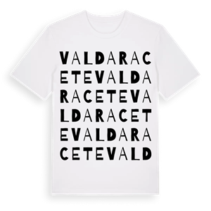 Valdaracete ordlek t-shirt – ekologisk bomull t-shirt från Pinshirt