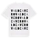 Valdeavero ordlek t-shirt