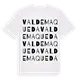 Valdemaqueda ordlek t-shirt