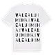 Valea lui Mihai ordlek t-shirt
