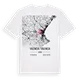 València / Valencia karta t-shirt