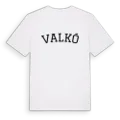 Valkó böjd t-shirt