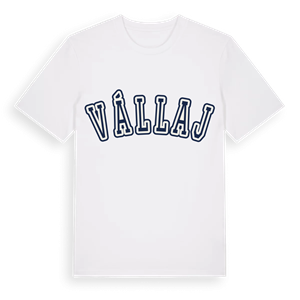 Vállaj college t-shirt – ekologisk bomull t-shirt från Pinshirt