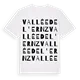 Vallée de l'Ernz ordlek t-shirt