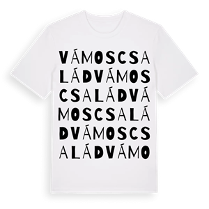 Vámoscsalád ordlek t-shirt – ekologisk bomull t-shirt från Pinshirt