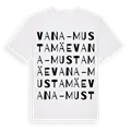 Vana-Mustamäe ordlek t-shirt