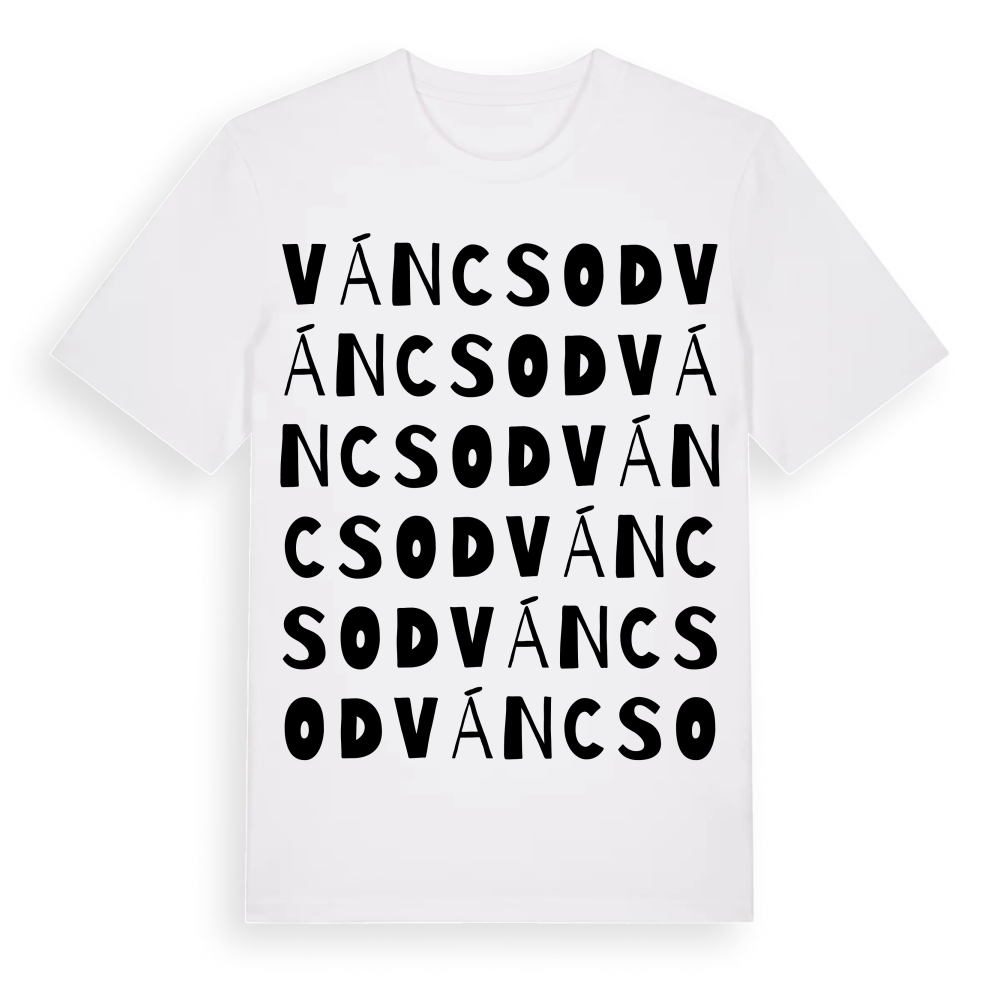 Váncsod ordlek t-shirt – White, i miljö
