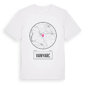 Vanyarc t-shirt – ekologisk bomull t-shirt från Pinshirt