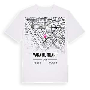 Vara de Quart karta t-shirt – ekologisk bomull t-shirt från Pinshirt