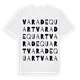 Vara de Quart ordlek t-shirt