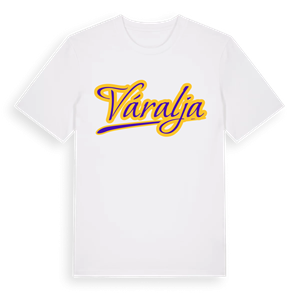 Váralja baseball t-shirt – ekologisk bomull t-shirt från Pinshirt