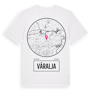 Váralja t-shirt – ekologisk bomull t-shirt från Pinshirt