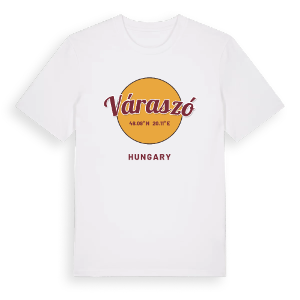 Váraszó cirkel t-shirt – ekologisk bomull t-shirt från Pinshirt