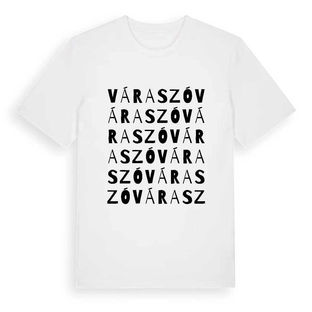 Váraszó ordlek t-shirt – White, i miljö
