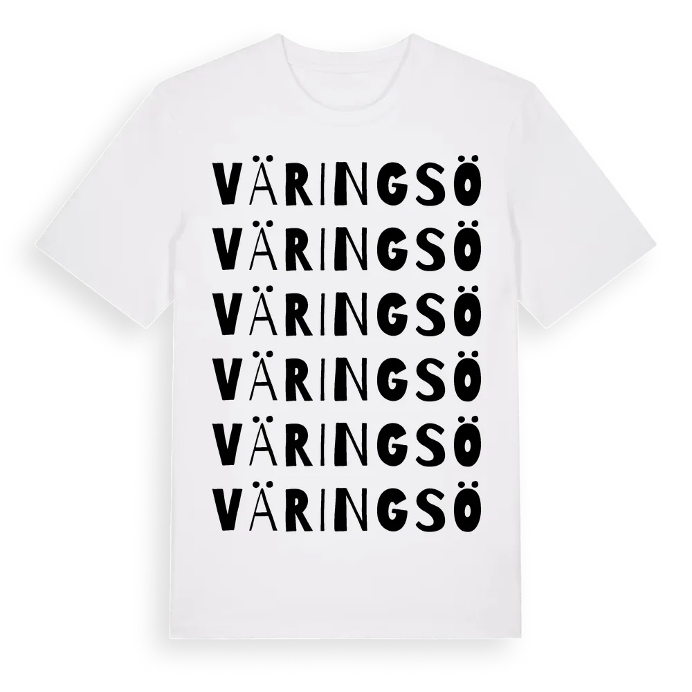 Väringsö ordlek t-shirt i miljö