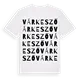 Várkesző ordlek t-shirt