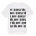 Városföld ordlek t-shirt