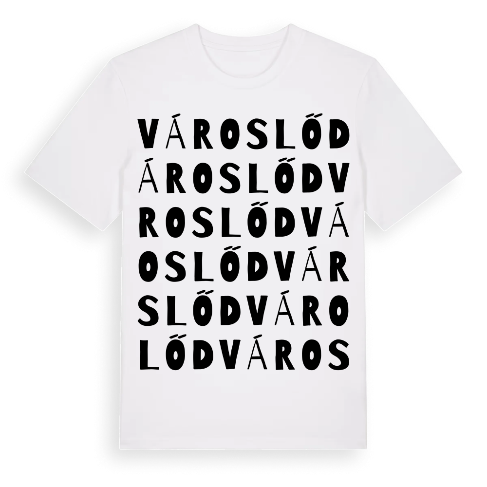 Városlőd ordlek t-shirt – White, i miljö