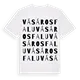 Vásárosfalu ordlek t-shirt