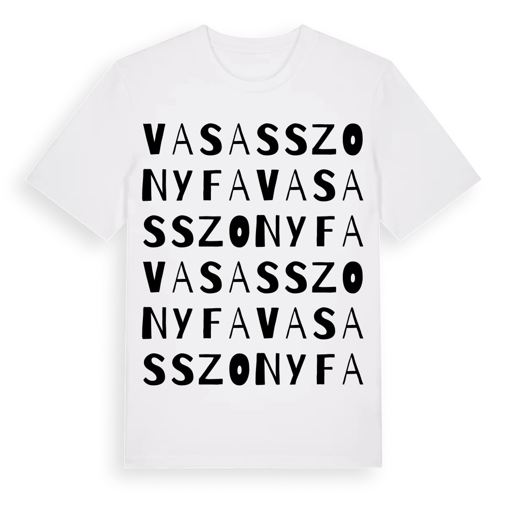 Vasasszonyfa ordlek t-shirt – White, i miljö