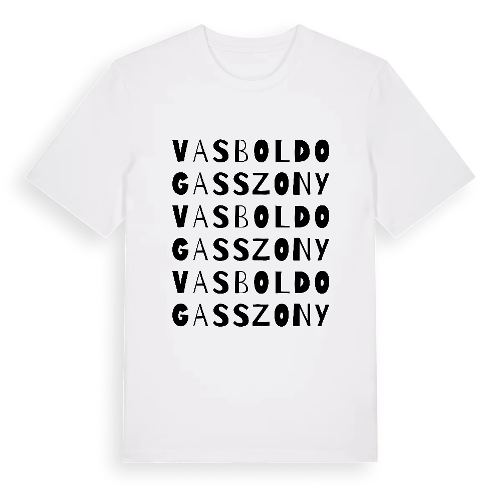 Vasboldogasszony ordlek t-shirt – White, i miljö